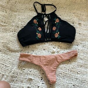 Acacia Thong Swimsuit Set